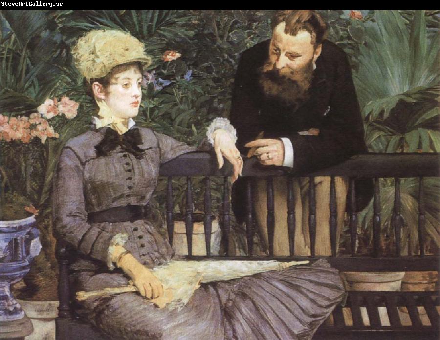 Edouard Manet In the Conservatory